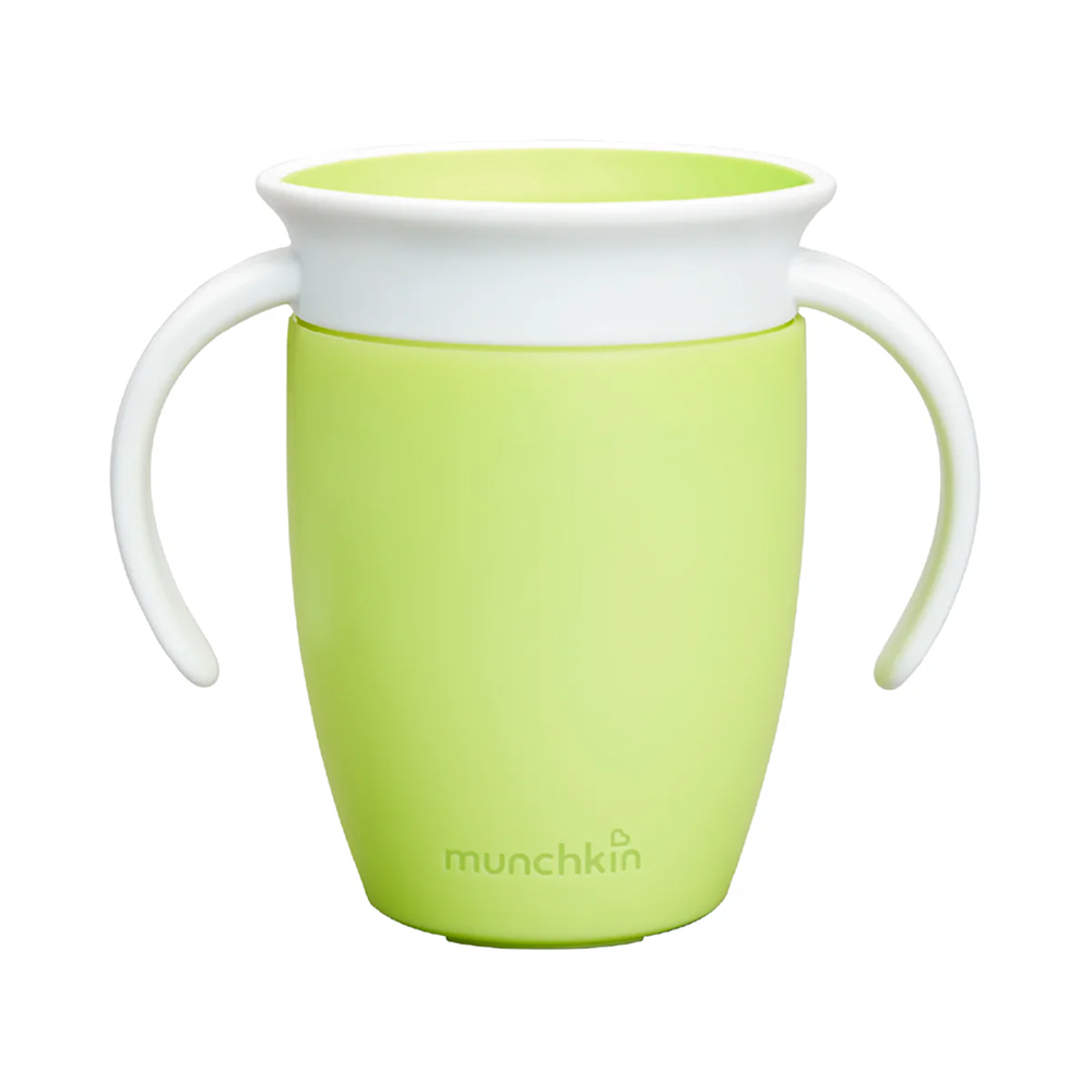 Munchkin Mucize  360° Alıştırma Bardağı, 6ay+, 207ml, Yeşil, 1 Adet
