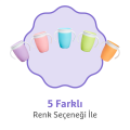 Munchkin Mucize  360° Alıştırma Bardağı, 6ay+, 207ml, Mor, 1 Adet