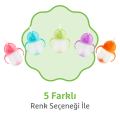 Munchkin Tıklama Kilitli Uçlu Pipetli Alıştırma Bardağı, 6ay+, 207ml, Yeşil, 1 Adet