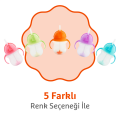 Munchkin Tıklama Kilitli Uçlu Alıştırma Bardağı, 6ay+, 207ml, Turuncu, 1 Adet