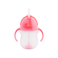 Munchkin Tıklama Kilitli  Uçlu Pipetli Alıştırma Bardağı, 6ay+, 207ml, Pembe, 1 Adet
