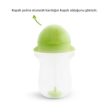 Munchkin Tıklama Kilitli Uçlu Pipetli Alıştırma Bardağı, 12ay+, 296ml, Yeşil, 1 Adet