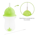 Munchkin Tıklama Kilitli Uçlu Pipetli Alıştırma Bardağı, 12ay+, 296ml, Yeşil, 1 Adet