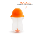 Munchkin Tıklama Kilitli  Uçlu Alıştırma Bardağı, 12ay+, 296ml, Turuncu, 1 Adet