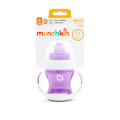Munchkin Duyarlı Geçiş Bardağı | 4 Ay+ | 118 ml | Sızdırmaz & Ergonomik Kulplu | Mor
