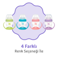 Munchkin Duyarlı Geçiş Bardağı | 4 Ay+ | 118 ml | Sızdırmaz & Ergonomik Kulplu | Mor