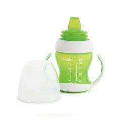 Munchkin Duyarlı Geçiş Bardağı | 4 Ay+ | 118 ml | Sızdırmaz & Ergonomik Kulplu | Yeşil