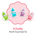 Munchkin Duyarlı Geçiş Bardağı | 4 Ay+ | 118 ml | Sızdırmaz & Ergonomik Kulplu | Pembe