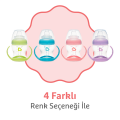 Munchkin Duyarlı Geçiş Bardağı | 4 Ay+ | 118 ml | Sızdırmaz & Ergonomik Kulplu | Pembe