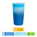 Munchkin Mucize 360° Renk Değiştiren Bardak – 266 ml, 12 Ay+, BPA İçermez, Mavi