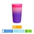 Munchkin Mucize 360° Renk Değiştiren Bardak – 266 ml, 12 Ay+, BPA İçermez, Pembe