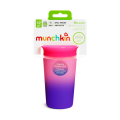 Munchkin Mucize 360° Renk Değiştiren Bardak – 266 ml, 12 Ay+, BPA İçermez, Pembe