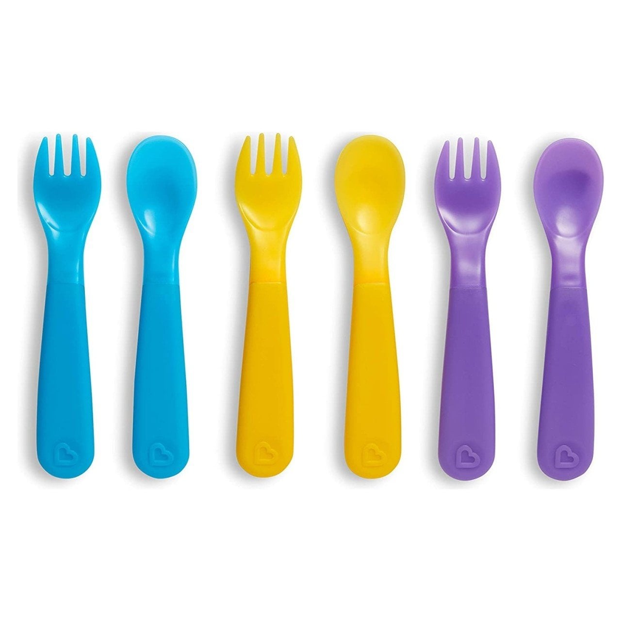 Munchkin Isıya Göre Renk Değiştiren Çatal ve Kaşık Seti | 12 Ay+ | 6 Adet | BPA İçermez