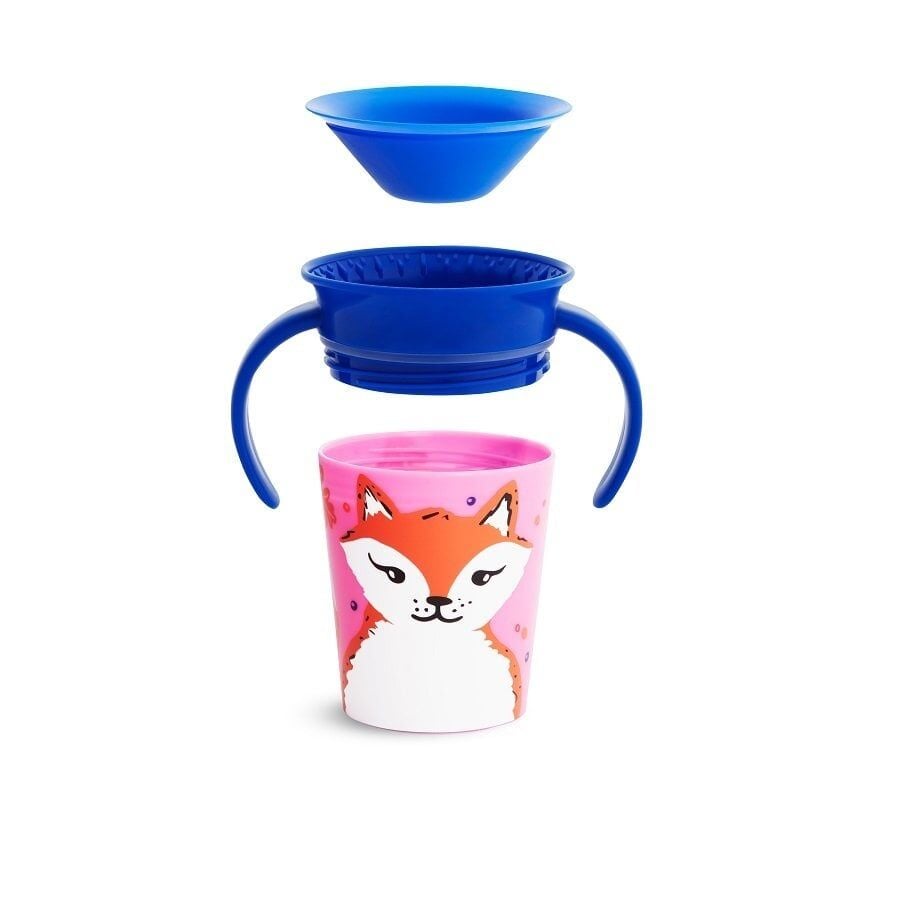 Munchkin Mucize  360 Alıştırma Bardağı, Tilki, 6ay+, 177 ml, 1 Adet