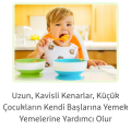 Munchkin 3’lü Vakumlu Beslenme Kasesi | 6 Ay+ | Kaymaz Taban | 3 Boy | BPA İçermez