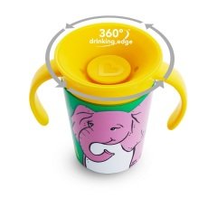 Munchkin Mucize  360 Alıştırma Bardağı, Fil, 6 ay+, 177 ml, 1 Adet