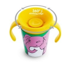 Munchkin Mucize  360 Alıştırma Bardağı, Fil, 6 ay+, 177 ml, 1 Adet