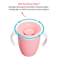 Munchkin Mucize  360° Alıştırma Bardağı 6ay+, 207ml, Pembe, 1 Adet
