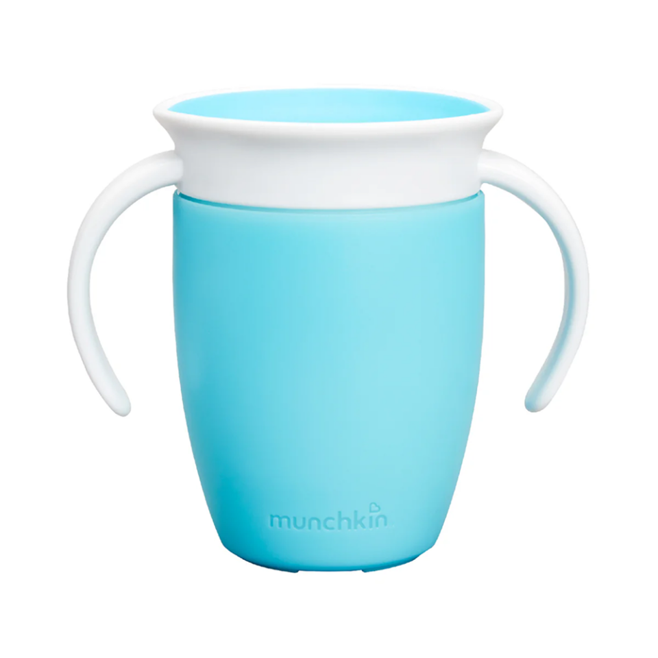 Munchkin Mucize  360° Alıştırma Bardağı, 6ay+, 207ml, Mavi, 1 Adet