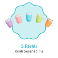 Munchkin Mucize  360° Alıştırma Bardağı, 6ay+, 207ml, Mavi, 1 Adet
