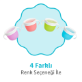 Munchkin Dökülmeyi Önleyen Atıştırmalık Kabı, 266ml, 12ay , Mavi, 1 Adet