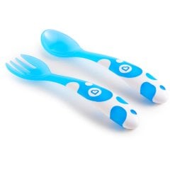 Munchkin Çatal & Kaşık Geçiş Seti | 12 Ay+ | 6 Adet | Çok Renkli | BPA İçermez