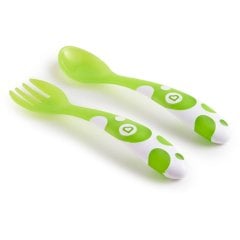 Munchkin Çatal & Kaşık Geçiş Seti | 12 Ay+ | 6 Adet | Çok Renkli | BPA İçermez