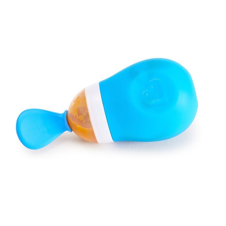 Munchkin Sıkılabilir Bebek Kaşığı, 4ay+, Mavi, 1 Adet