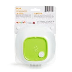 Munchkin Sıçramayı Engelleyen Kase Seti | 6 Ay+ | 2 Adet | Yeşil/Mavi | Kaymaz Taban | BPA İçermez