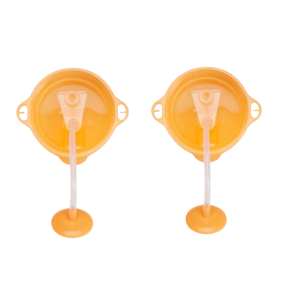 Munchkin Tıklama Kilitli Uçlu Alıştırma Bardağı 12ay+296 ml ,Turuncu 2 adet