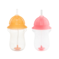 Munchkin Tıklama Kilitli Uçlu Alıştırma Bardağı 12ay+296 ml ,Turuncu ve Pembe