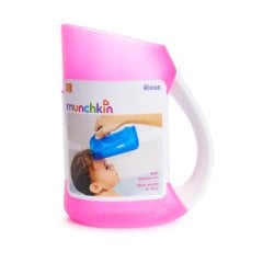 Munchkin Bebek Banyo Maşrapası – Pembe | Yumuşak Kenarlı, Ergonomik Kulplu