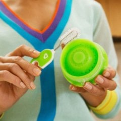Munchkin Şişe ve Bardak Temizleme Fırça Seti | 4 Farklı Boy | Üst Raf Bulaşık Makinesinde Yıkanabilir