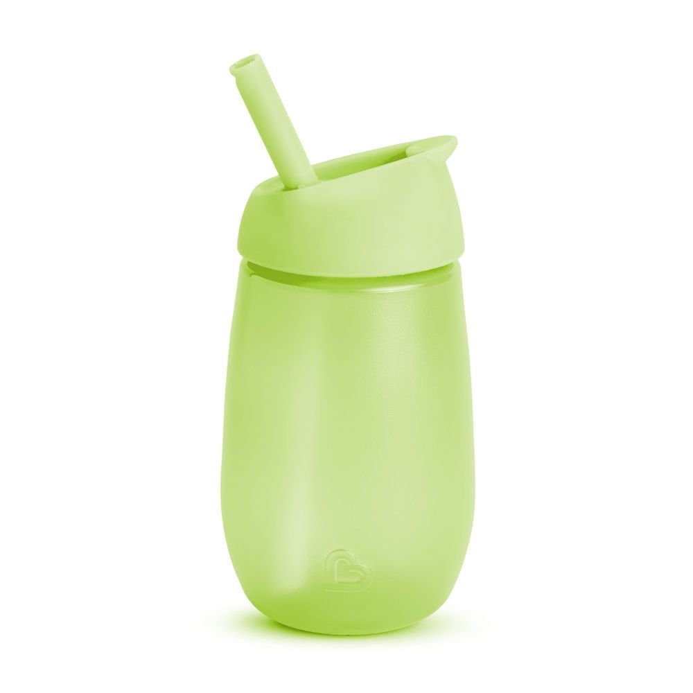Munchkin Simple Clean Yıkanabilir  Pipetli Alıştırma Bardağı | 296 ml | 12 Ay+ | Yeşil | BPA İçermez