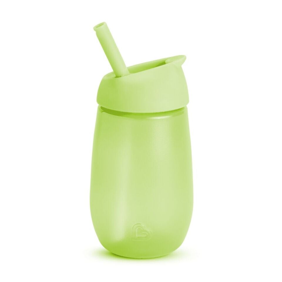 Munchkin Simple Clean Yıkanabilir  Pipetli Alıştırma Bardağı | 296 ml | 12 Ay+ | Yeşil | BPA İçermez