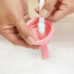 Munchkin Simple Clean Yıkanabilir  Pipetli Alıştırma Bardağı | 296 ml | 12 Ay+ | Pembe| BPA İçermez