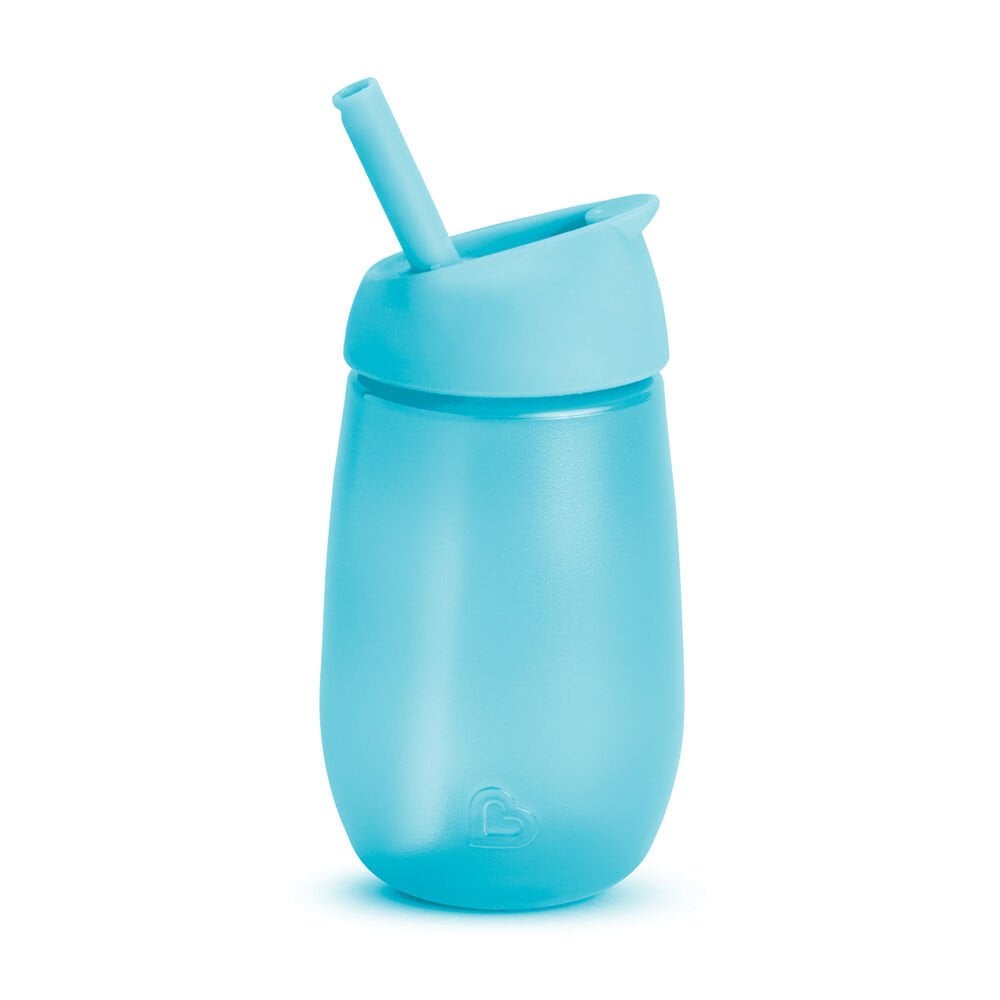 Munchkin Simple Clean Yıkanabilir  Pipetli Alıştırma Bardağı | 296 ml | 12 Ay+ | Mavi | BPA İçermez
