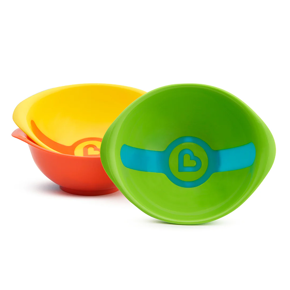 Munchkin Sıcağa Duyarlı Kaseler 3’lü Set | 6 Ay+ | Renk Değiştirir | BPA İçermez