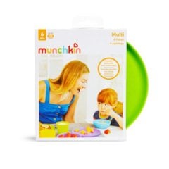 Munchkin 4'lü Bebek Beslenme Tabakları, 6+ Ay, Renkli