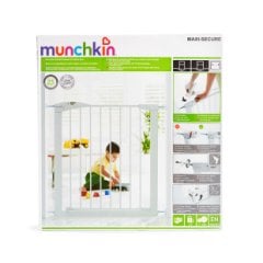 Munchkin Maxi-Secure Bebek Güvenlik Kapısı, 76cm-82cm, Beyaz