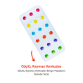 Munchkin Renkli Noktalı Banyo Matı | Kaymaz | 77x36 cm | Bebek ve Çocuk İçin | 1 Adet