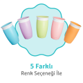 Munchkin Mucize 360° Alıştırma Bardağı, 12ay+, 296ml Mavi