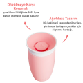 Munchkin Mucize 360° Alıştırma Bardağı, 12ay+, 296ml Pembe
