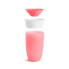 Munchkin Mucize 360° Alıştırma Bardağı, 12ay+, 296ml Pembe