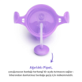 Munchkin Tıklama Kilitli  Uçlu Pipetli Alıştırma Bardağı,  6ay+207ml Mor