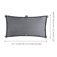 Munchkin Brica Esneyebilen Mıknatıslı  Araba Güneşlik,Gölgelik 1 adet