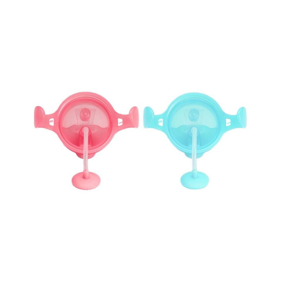 Munchkin Tıklama Kilitli Uçlu Pipetli Alıştırma Bardağı,6AY+,207ML,2li Paket