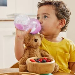 Tıklama Kilitli Uçlu Pipetli Alıştırma Bardağı,12ay+,296ml,2li Paket