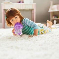 Munchkin Tıklama Uçlu Alıştırma Bardağı 6ay+,MOR Yedek Pipet, 1 adet