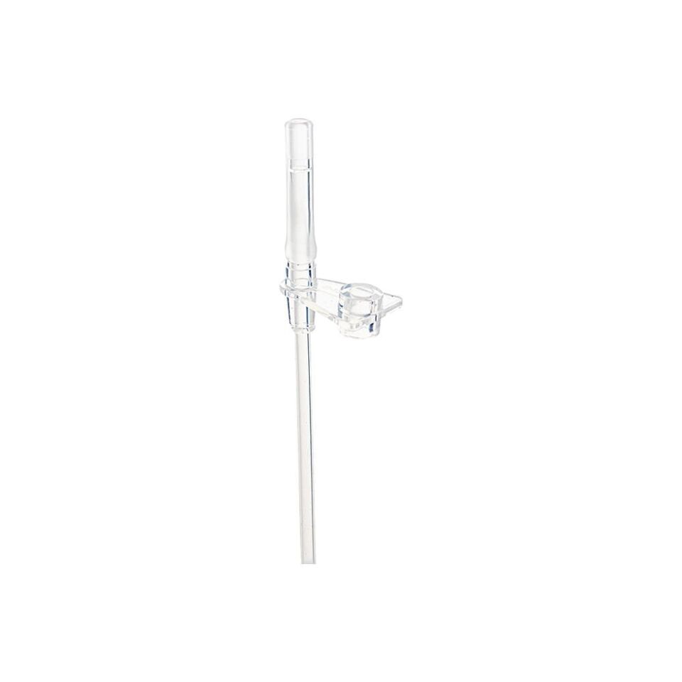 Munchkin Tıklama Kilitli Uçlu Pipetli Alıştırma Bardağı, 12ay+, 296ml, Mavi,& Yedek Pipet  1 Adet